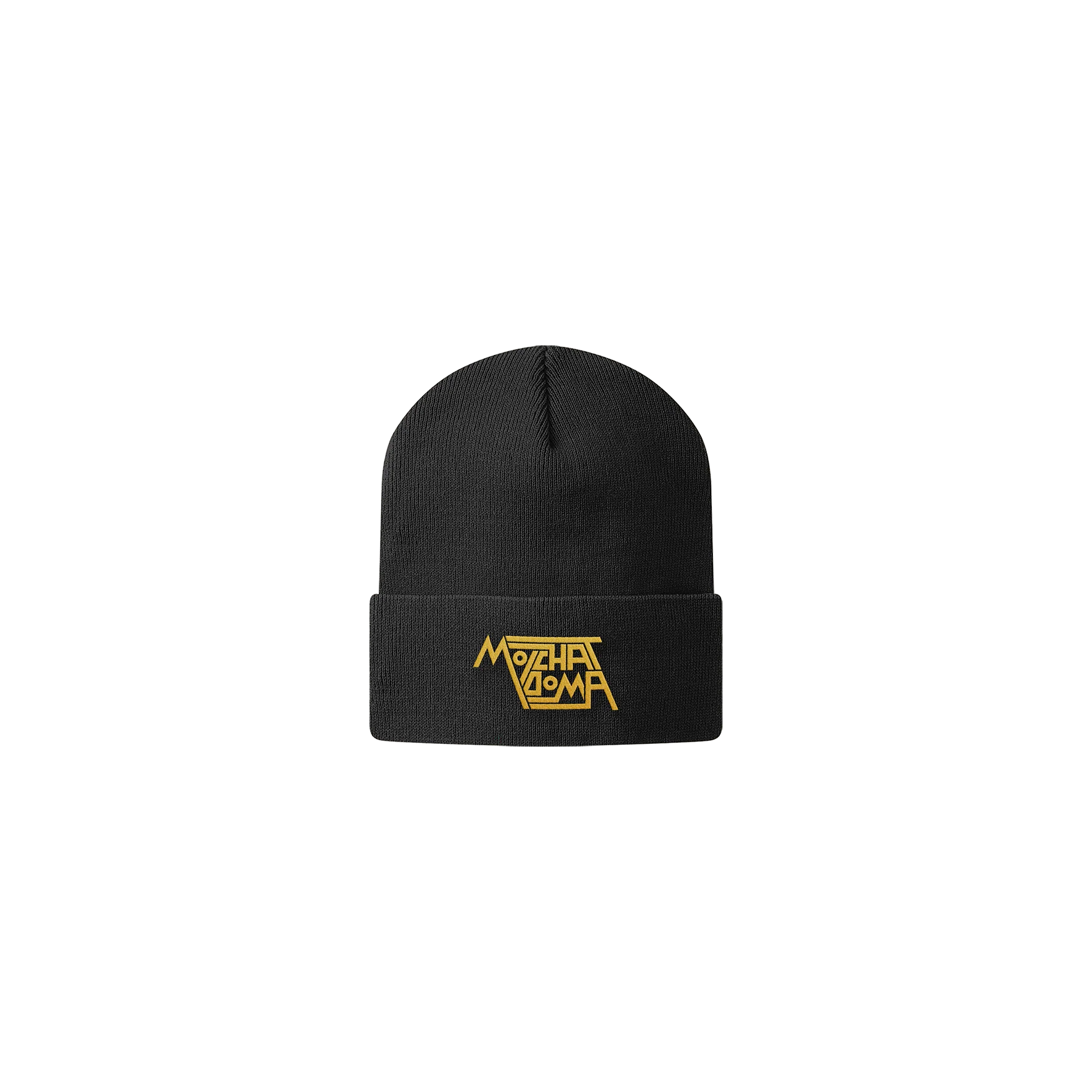 LOGO BLACK BEANIE